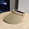 High Quality Summer Lace Sun Hat Women's New Seaside Beach Big Eaves Headband Versatile Empty Top Hat