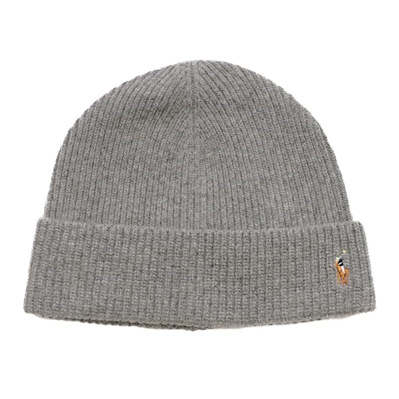 

POLO RALPH LAUREN [Polo Ralph Lauren] PC0483 вязаная шапка вязаная шапка пони шапочка стандартная шапка с логотипом унисекс (016(СЕРЫЙ))