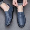 Leather Men's Shoes Spring and Autumn New Casual Leather Shoes Men's Soft Leather Soft-soled Shoes