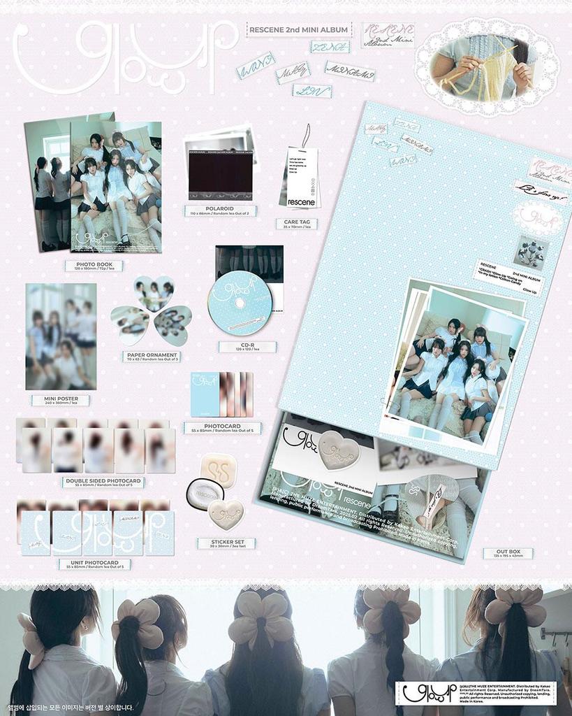 RESCENE [GLOW UP] 2nd MINI ALBUM (WE / ME Ver.)
