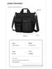 Men's Large Capacity Multi-Layer Travel Crossbody Bag - Casual Shoulder & Handbag for Business and Commuting