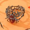 Punk Chic Arachnid Crystal Rhinestones Bracelet Adjustable Wrist Chain For Halloween Outfits Theme Parties And More