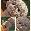 Cute Dog Plush Doll 20/30cm Realistic Soft Fluffy Stuffed Puppy with Playful Tongue Travel Companion Gift for Boys Girls