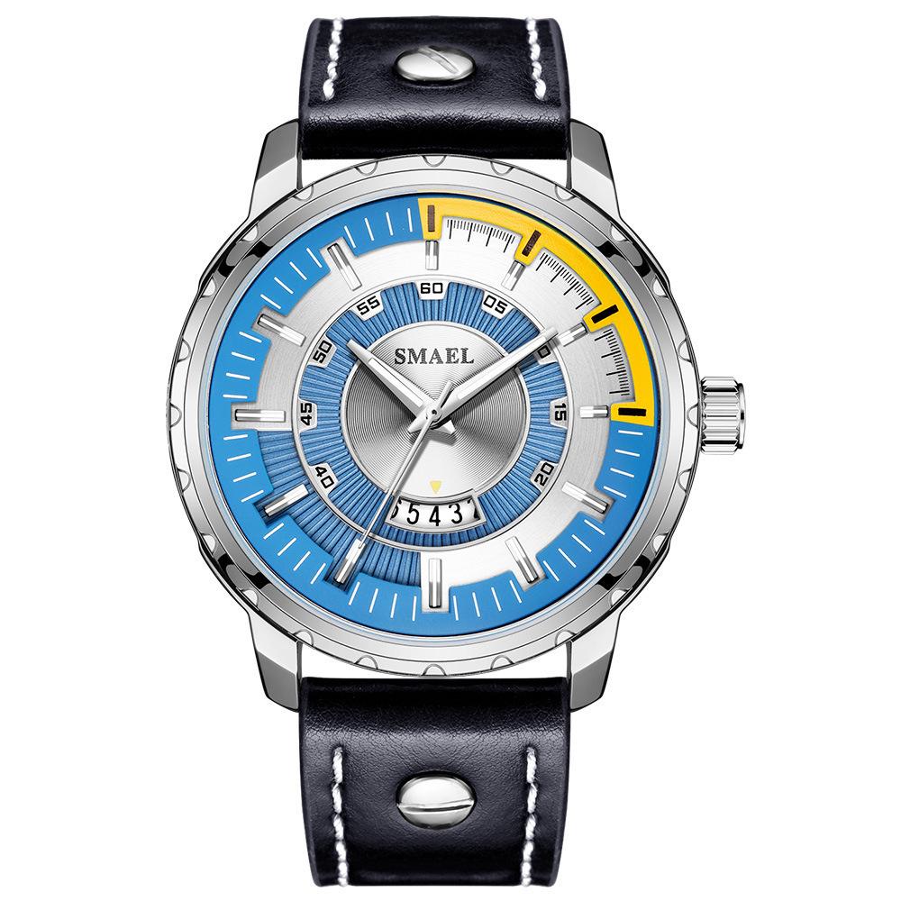 SMAEL Zegarek męski uczeń sportowy kwarcowy pasek kalendarz świecący