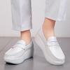 Fashion Women Platform Wedges Casual Shoes Loafers Soft Nurse Work Shoes Breathable Comfortable Non-slip White Nursing Chaussure Femme