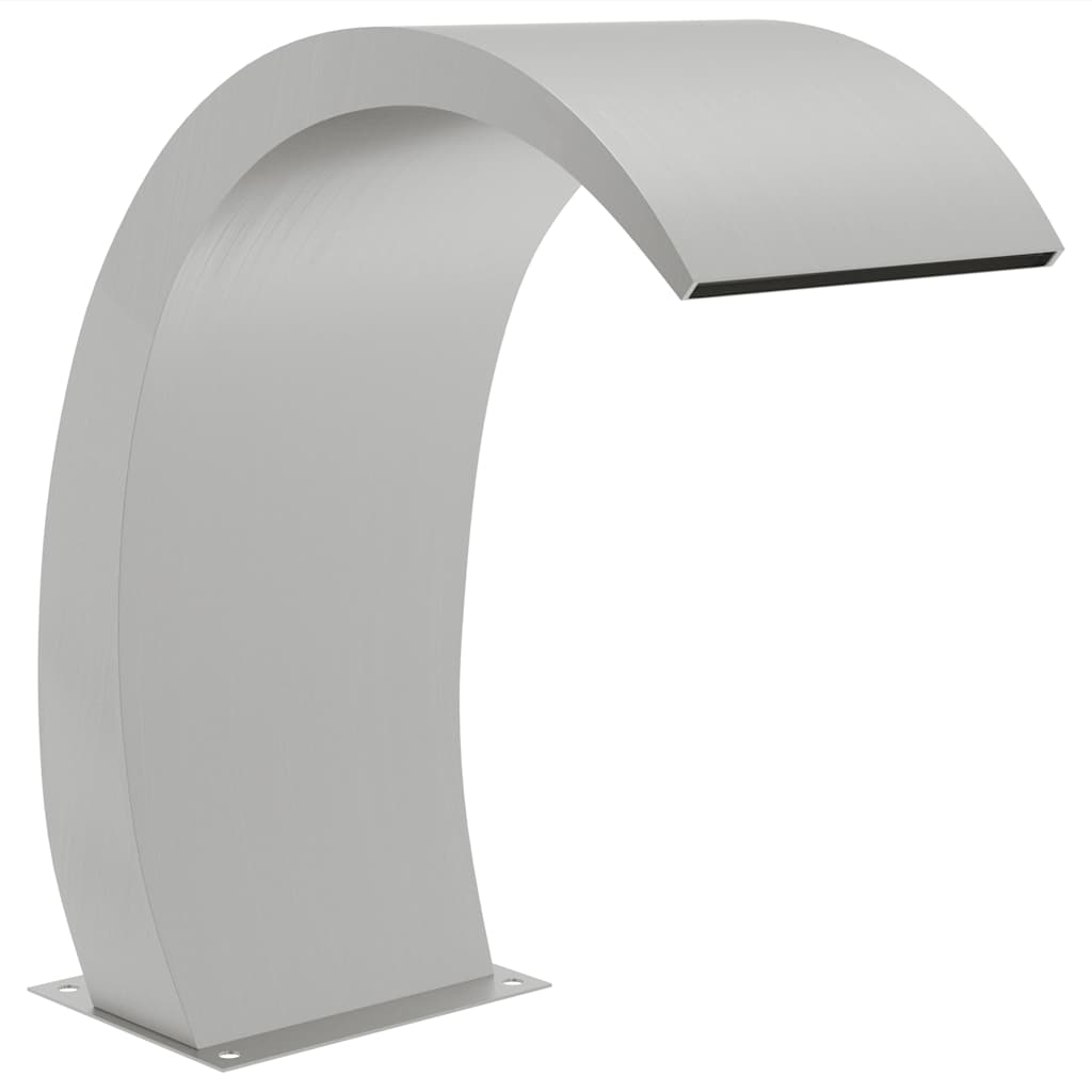 Wodospad do basenu z diodami LED 22 x 60 x 70 cm Stal nierdzewna 304