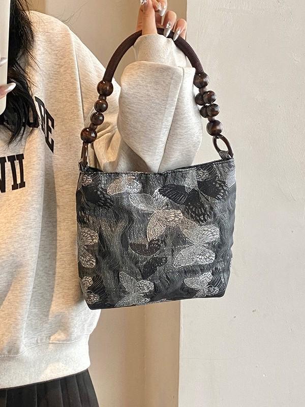 Summer Butterfly Chic Women's Underarm Tote Handbag 2025 National Tide Edition