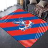 Crystal Palace FC Teppich für Wohnzimmer Schlafzimmer Zuhause Sofadekoration, Kinderspiel rutschfeste Bodenmatte