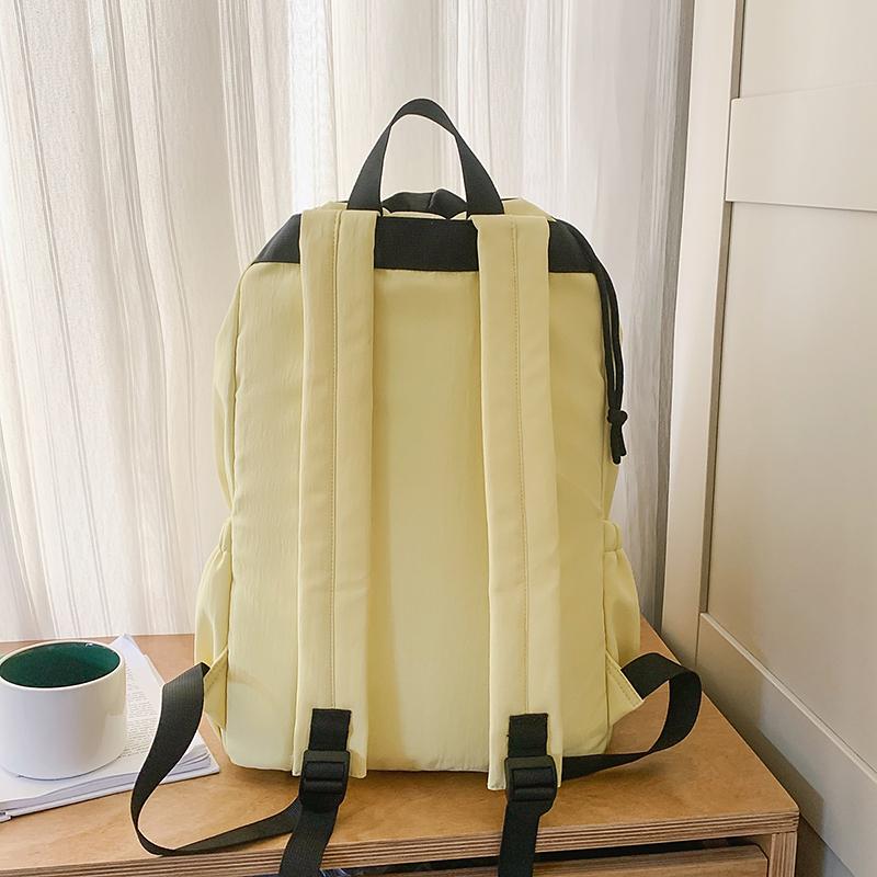 Student Schoolbag Lightweight Sports Backpack Women's Drawstring Backpack