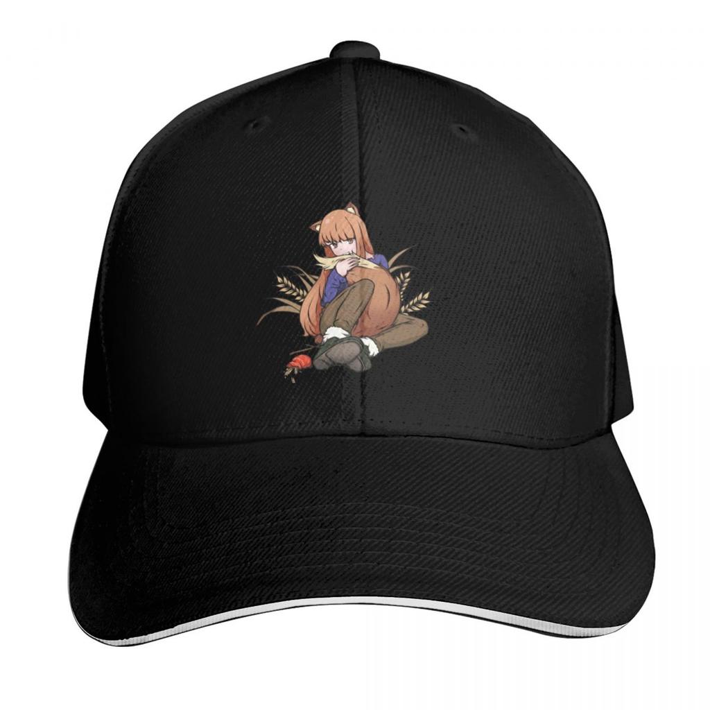 Spice And Wolf Holo The Wise Wolf Ookami To Koushinryou Anime Baseball Cap Men Women Casual Summer Sport Sun Cap