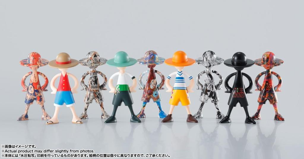TAMASHII NATIONS LUFFY's ONE PIECE Adventure Memories [Vol.1] (BOX) Approx. 86mm ABS Painted Finished Figure