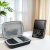Hard Carrying Case Shockproof Portable Protective Case Built-in Fixing Straps&Mesh Pocket Protection Bag for RG35XX Plus Console