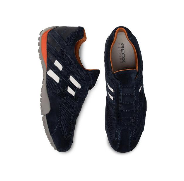 Полуботинки Geox U Snake U4207L 02214 C4002 тёмно-синий