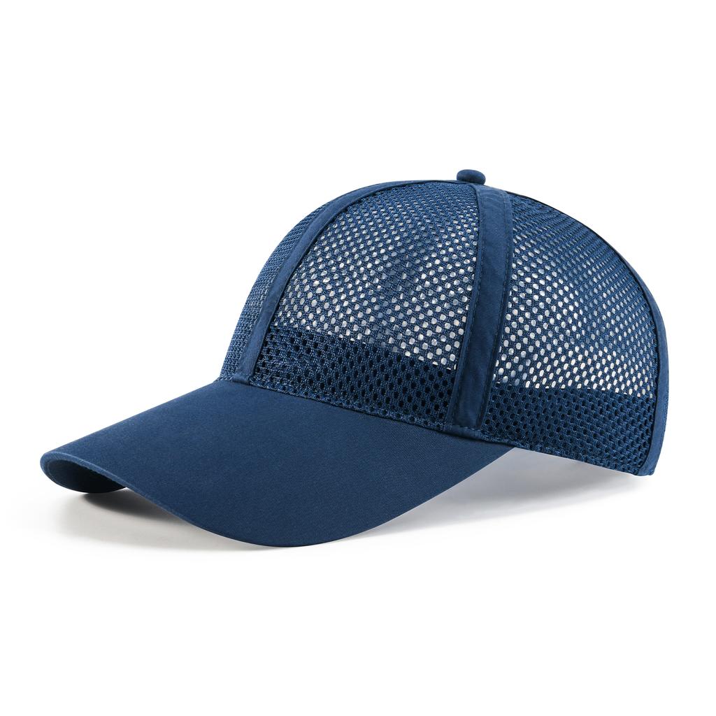 VOBOOM Breathable Full Mesh Baseball Cap for Men Women Lightweight Trucker Sports Hats Quick Dry Outdoor Running Cap