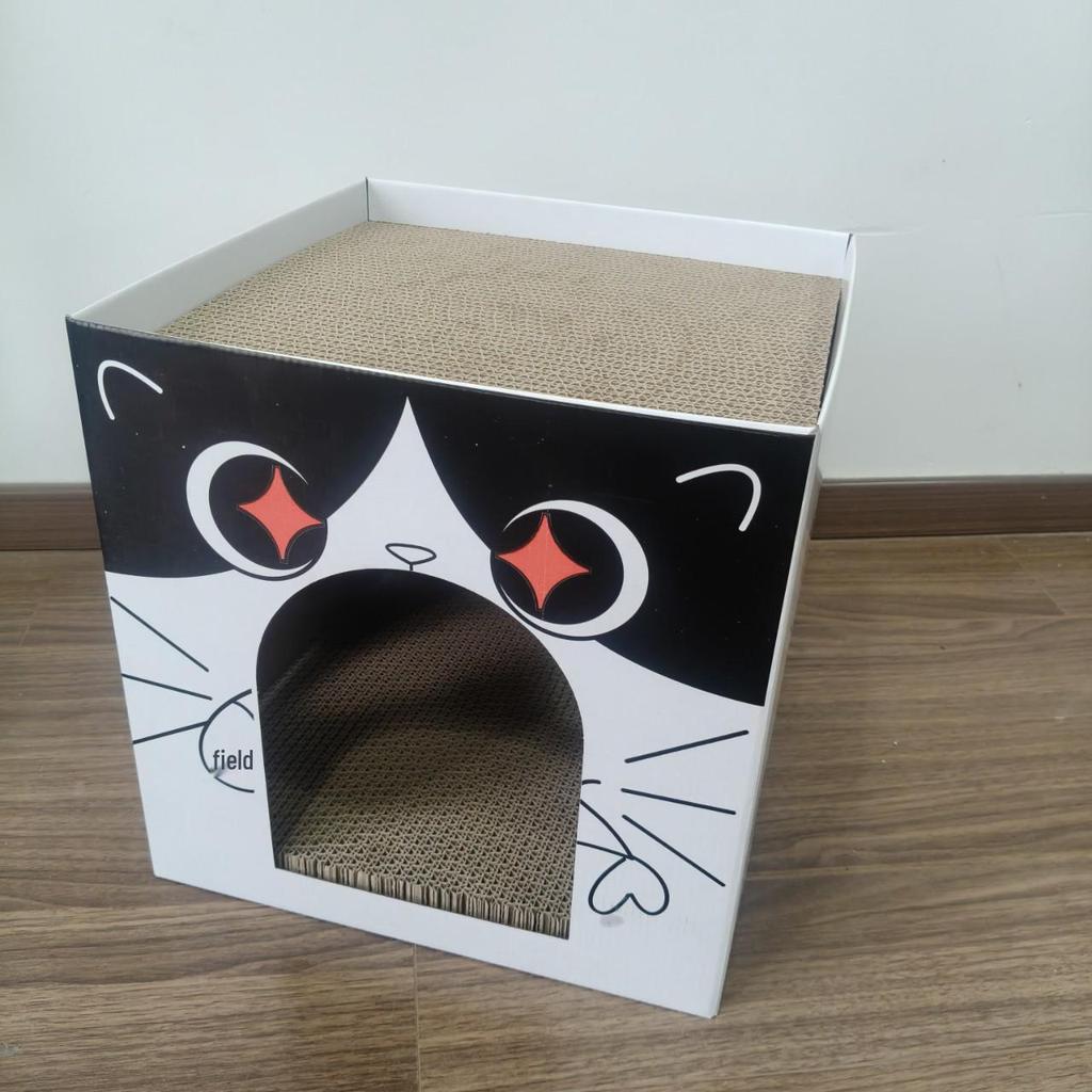 Yao Artisan Corrugated Cardboard Cat Bed & Scratcher