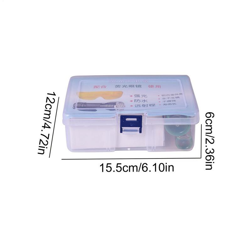 Car R134A R12 Air Conditioning A/C System Leak Test Detector Kit 28 LED UV Flashlight Protective Glasses UV Dye Tool Set