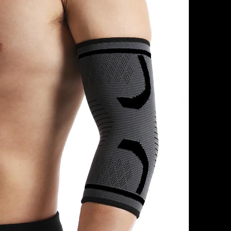 1PCS Elbow Support Elastic Gym Sport Elbow Protective Pad Absorb Sweat Sport Basketball Arm Sleeve Elbow Brace