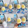 Cute Diving Suit Egg Plush Toy With Pp Cotton Filling For Kids Party Favors