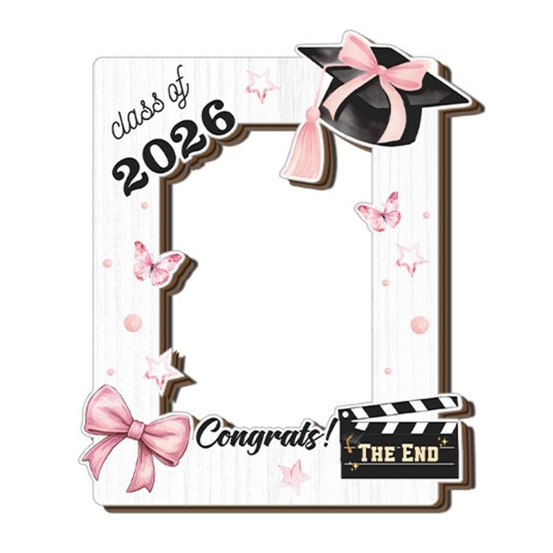 Elegant Wooden Picture Frame Solid Wood Photo Frame Specially Designs for 2026 Graduate to Display Treasure Moment