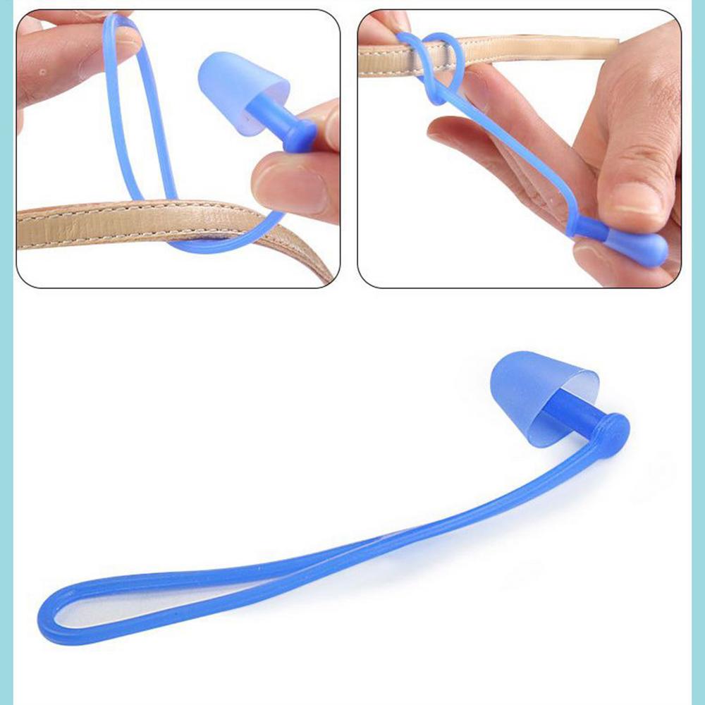 1pair Swimmers Ear Plugs Comfortable Swimming Ear Plugs Silicone Waterproof Reusable Hearing Protection Earbuds 1 Pair With Lanyard