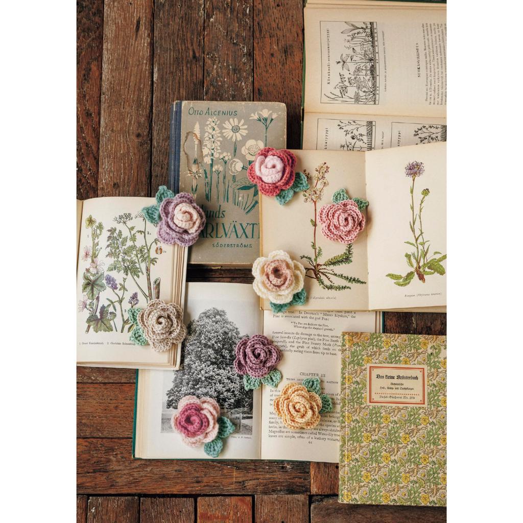 Crochet Book “MARUN CROCHET’s Crocheted Flower Motif Accessories”