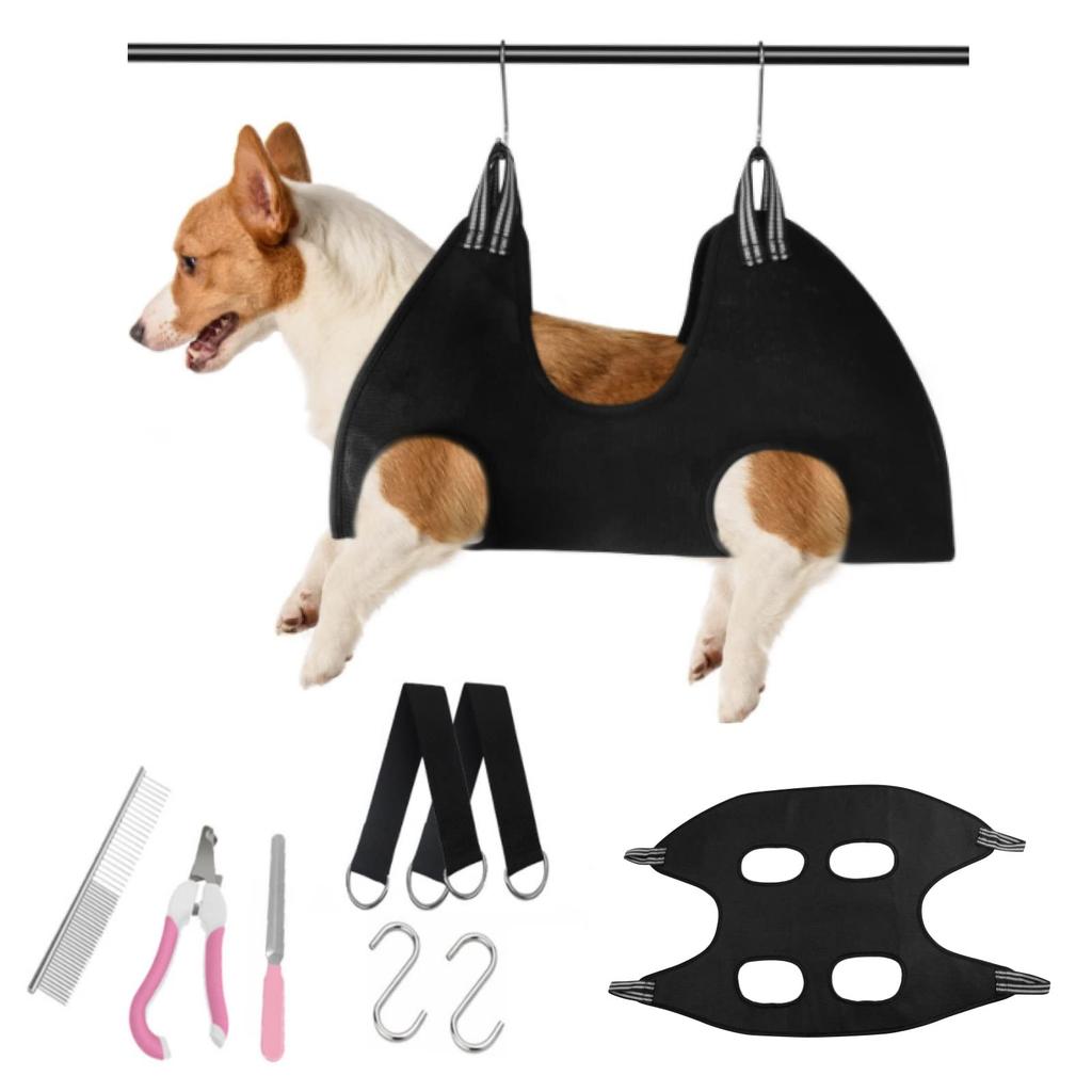 by dog Warm family dog nail grooming nail grooming pet nail grooming hammock [Recommended trainers] clippers, table, clippers, hammock, clippers,