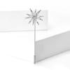 High-quality Zircon Star Brooches for Women Long Needle Pins Fashion Jewelry Suit Shirt Collar Badge Accessories