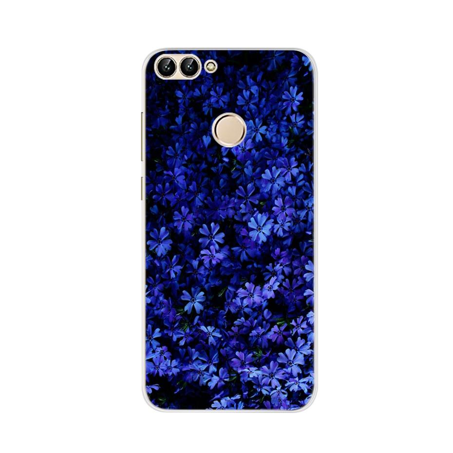 For Huawei P Smart 5.65inch Case Cute TPU Soft Silicone Back Cover Phone Case For Huawei P Smart 2018 FIG-LX1 PSmart Case