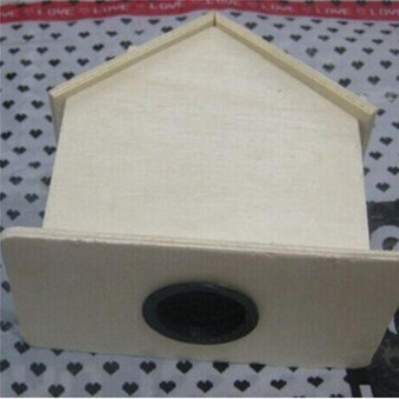 AD23-DIY Wooden Piggy Bank Children's House Piggy Bank Decoration Assembly Craft Kit Unfinished Blank Piggy Bank Birthdaygift
