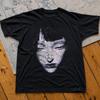 Gothic Woman Face Graphic Tee Unisex