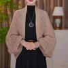Høst/Vinter Casual Chic Strikket Sjal Cardigan Koselig Varm Stilig Omslagssjal for Kvinner