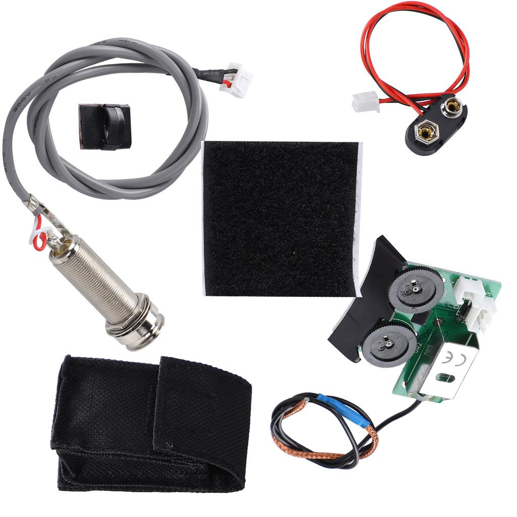 Acoustic Guitar Pickup System for VT1 Tail Nail Pickup EQ DIY Guitar Accessory
