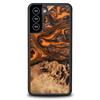 Bewood Unique Case for Samsung Galaxy S21 FE - Orange