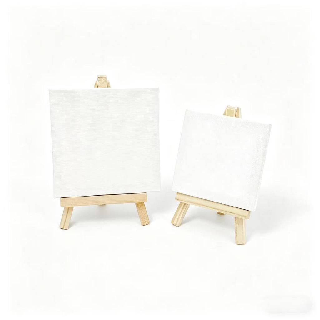 Mini-Staffelei-Set handbemalt Acryl: DIY Ölmalerei Schreibtischrahmen Schmuckstück
