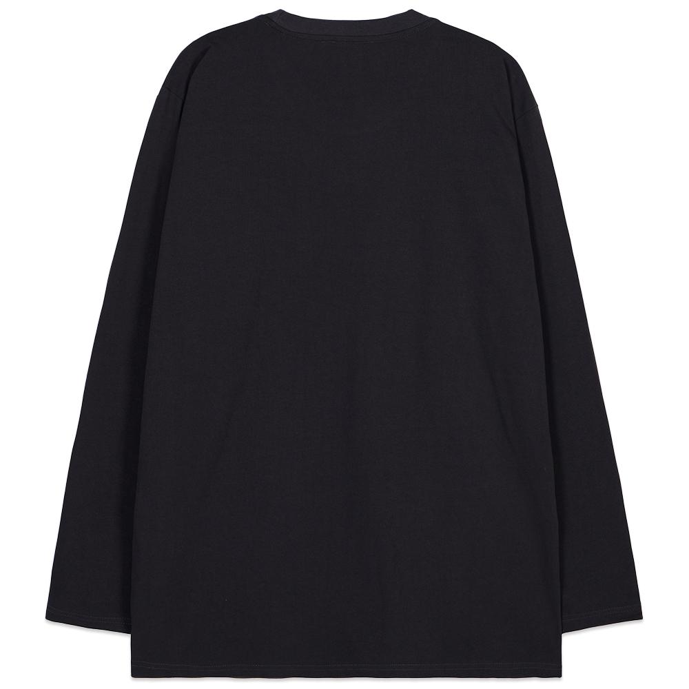 Astral Projection Ap Studio Oversized Long Sleeve T-Shirt_Charcoal