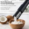 Cordless Electric Fish Scaler Rechargeable Fish Scale Remover Scraper Fish Skin Peeling Kitchen Tool for Home & Commercial