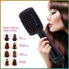 New Design 3 Speeds Intelligent Temperature Control Straightening Comb ABS Material Nylon Heating Resistance Hot Comb