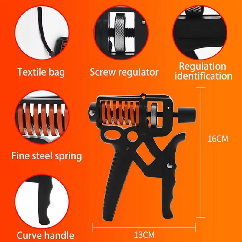 Adjustable Heavy Hand Grip Strengthener Finger Expander Arm Wrist Forearm Trainer Fitness Spring for Exercise