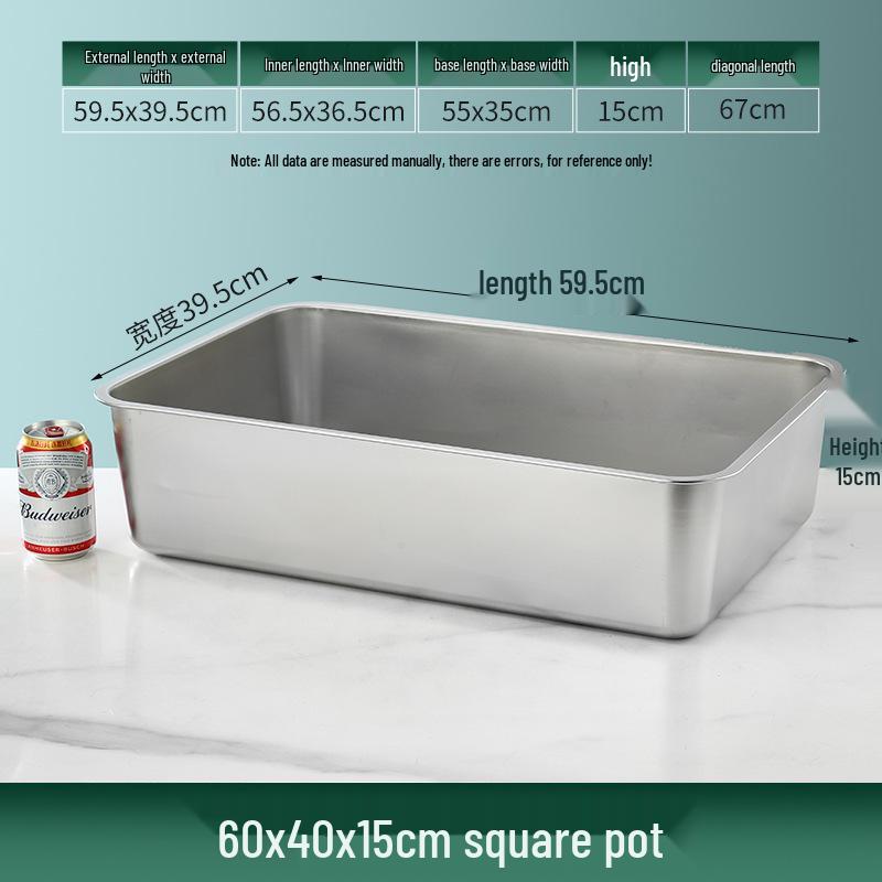 

Очень большой лоток для кошачьего туалета из нержавеющей стали с открытым верхом - Защита от брызг, Полузакрытый, Приподнятый, Непроницаемый для запахов. Stainless Steel Durable