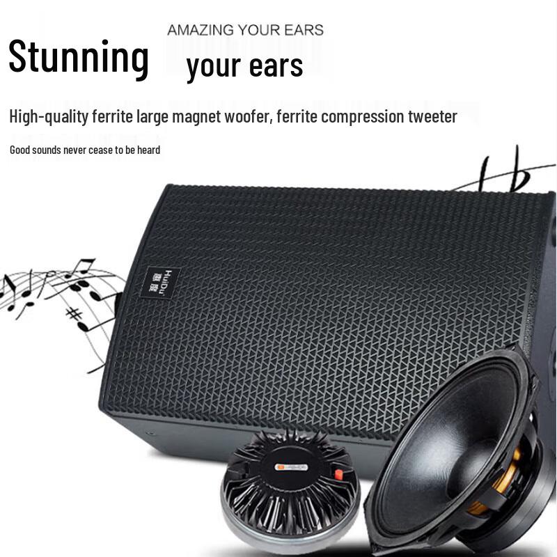 Huido 12-inch Professional Full-Range Conference Speaker
