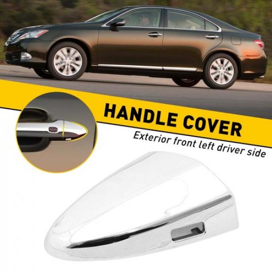 Left Driver Door Cover Exterior Lock Chrome Handle For ES350 2007-2012 Lexus