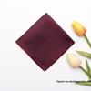 Fazzoletto da Uomo Leier Primavera/Estate: Foulard Quadrato in Jacquard di Poliestere e Seta Tessuto a Colori