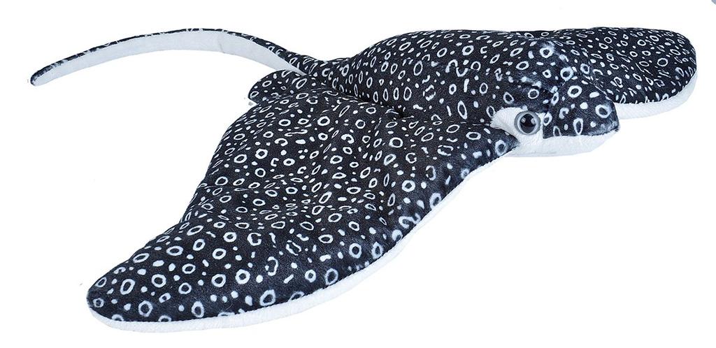 Wild Republic Spotted Eagle Ray Plush Soft Sea W55 x D54 x 22470 Toy, Creature, Gift, Cuddlekins, H9cm,