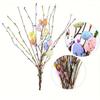 ABS Osterei Blumenzweige DIY Handgemachtes Set Für Osterparty Heimdeko Baumzweig Dekoration
