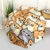 1pc Cats Kitten Automatic Open/Close Umbrella Compact Folding Umbrella, All-Season Portable Umbrella for Women/Men F1124087