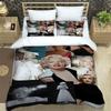 Three-Piece Marilyn Monroe Digital Printing Kit Bedding Home Textiles