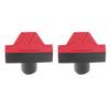 2PCS Bench Dogs 19mm Aluminum Alloy Quick Release Non Slip Workbench Dogs Stop for Woodworking