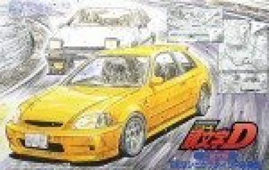 

Fujimi Model Initial D Series 14 Civic Type R Daiki Ninomiya Specification