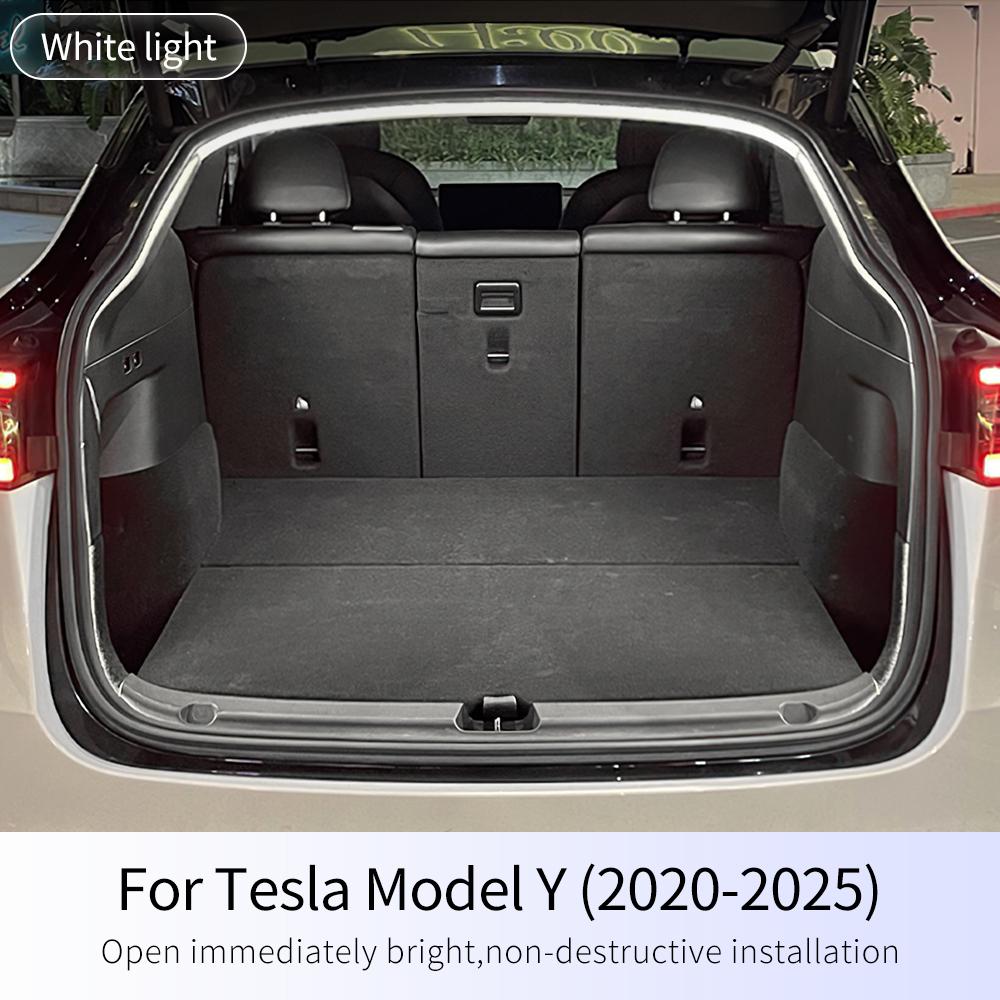 For Tesla Model 3 Highland 2024 2025 2026 2018-2023 Model Y 2025 Juniper 2020-2026 Dynamic Flowing Rear Trunk Light LED Strip