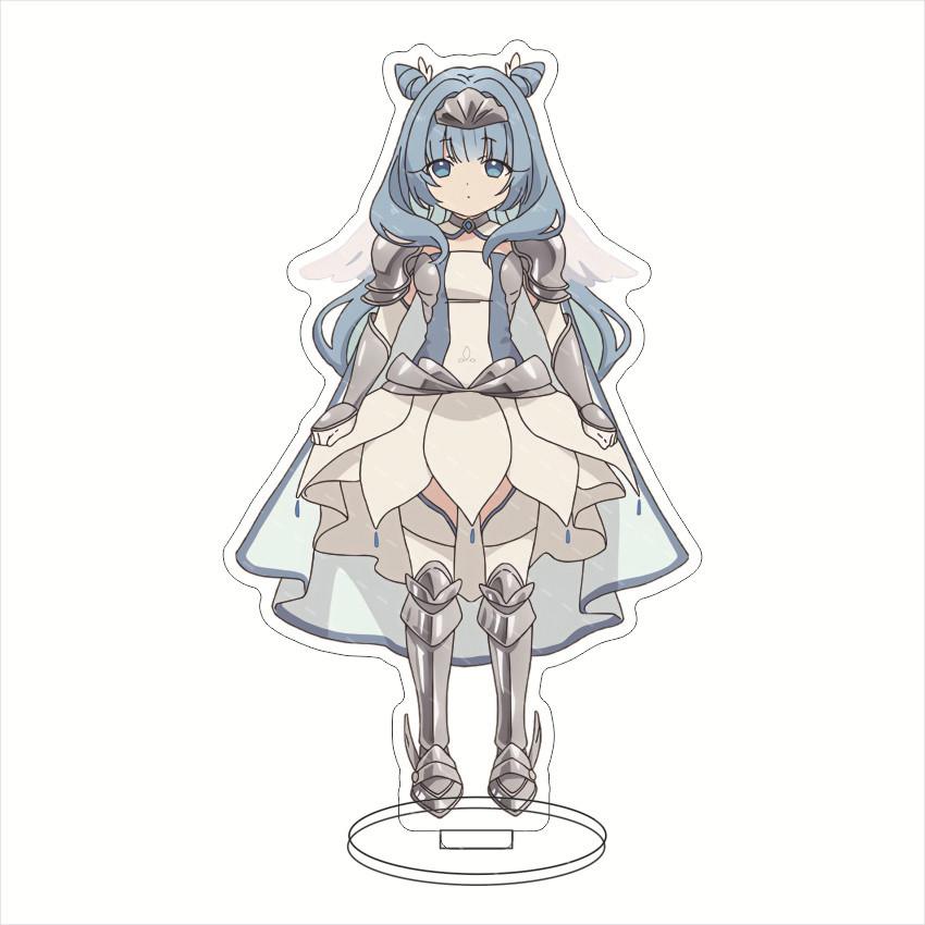 

15cm Anime The story of an exploration hero who has worked his way up from HD Game Figures Acrylic Stand Fans Desktop Gifts 15 cm